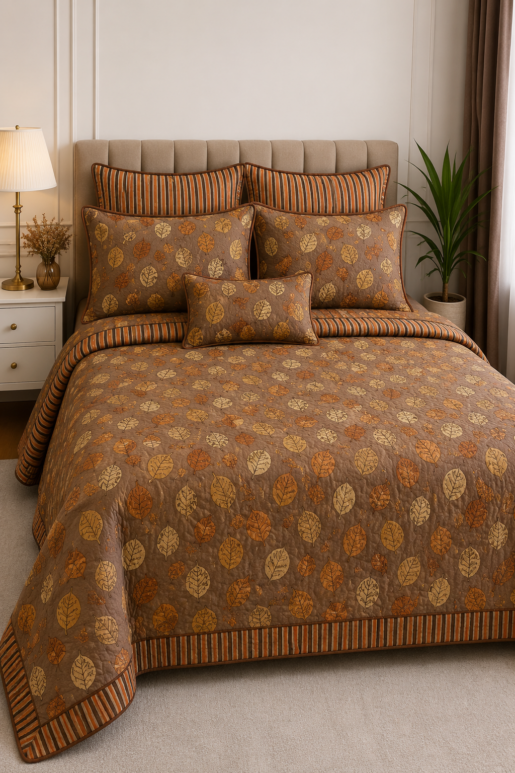 4-Piece Bedspread & Sheet Set 2 pillowcase