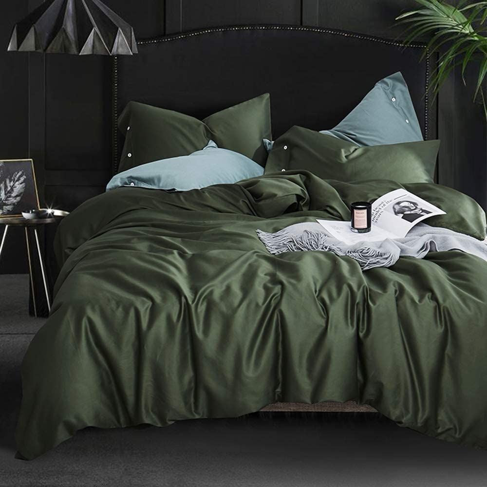 Forest Velvet & Slate Luxury Duvet Set